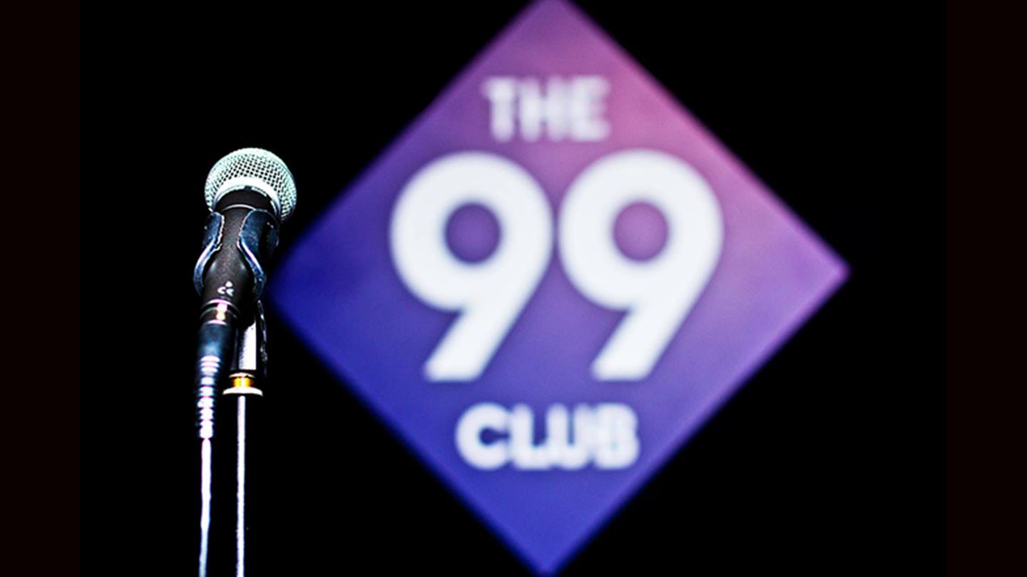 99 Comedy Club Microphone Logo at our Central London Venues