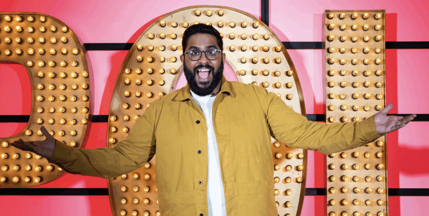 Eshaan Akbar at Live at the Apollo